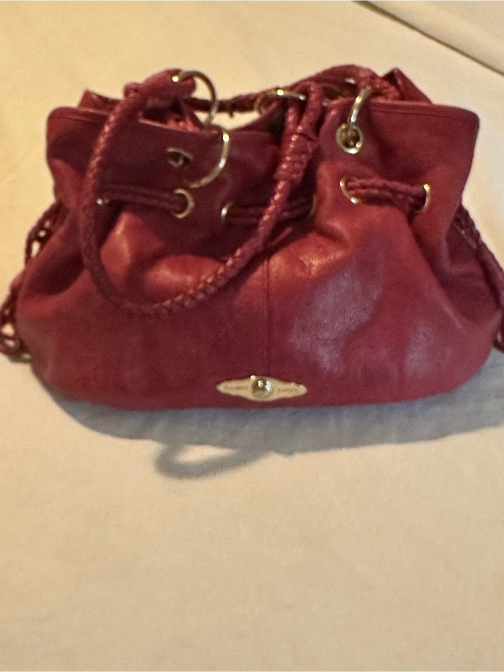 Elliott Luca Women's pink Drawstring Shoulder Bag - Unbranded